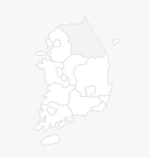 전국 유원시설 분포 지도